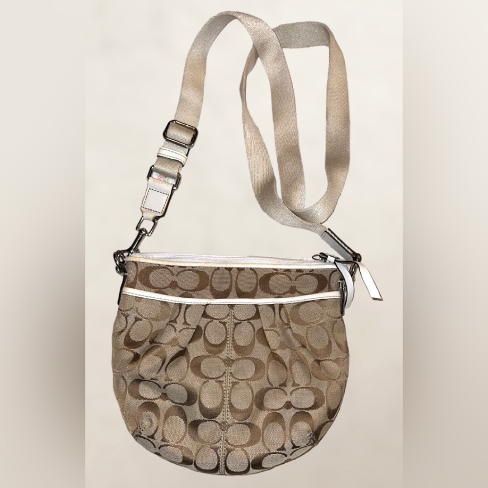 COACH Soho Swing tan crossbody bag